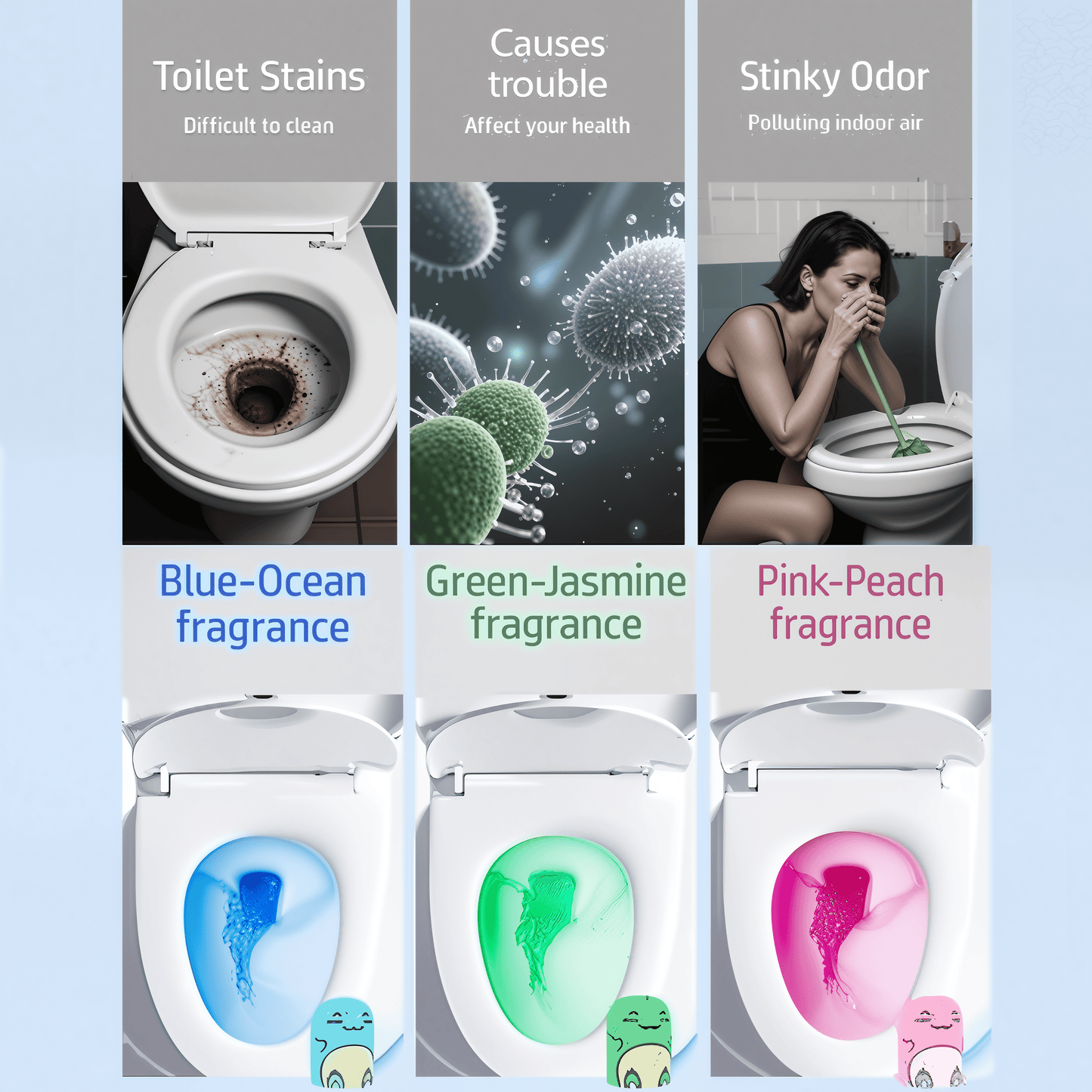 DinoDrip™ Automatic Toilet Cleaner