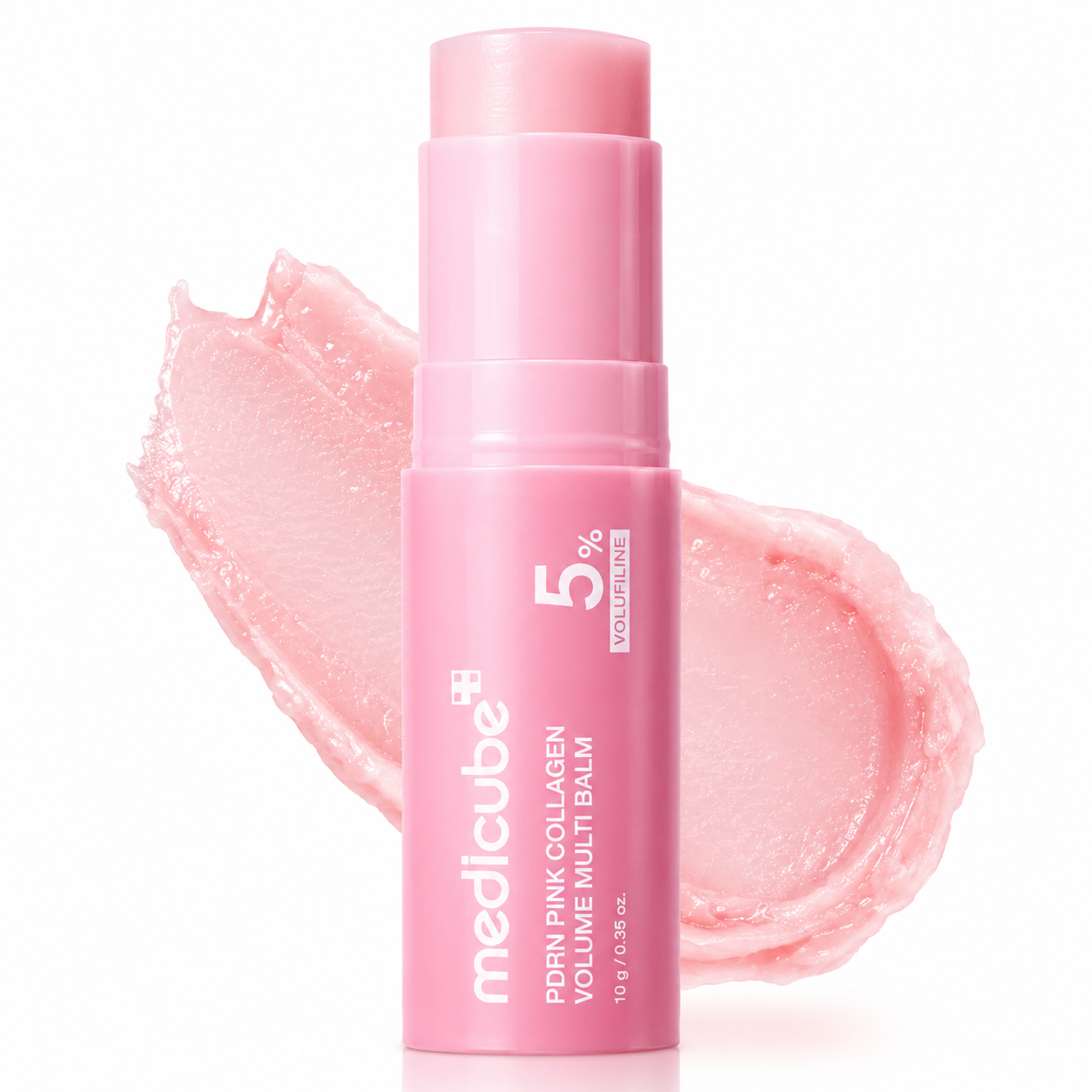 LUXLIFT PINK – PDRN Collagen Clinical Volume Balm Stick | Instant Plump & Glow