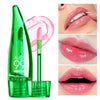Aloe Vera Repair Lip Gloss - Changing Lip Balm, anti - Dryness, Long - Lasting Moisturizing, Transparent Liquid Lip Care Product
