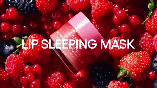 K-Beauty Lucious Berry Lip Mask Balm | Day/Overnight Hydration for Soft, Smooth Lips