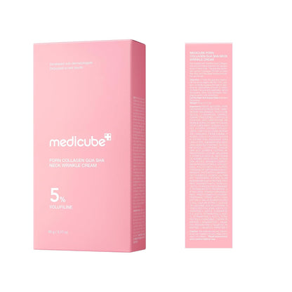 LUXFIRM Gua Sha - Neck & Face Lifter | PDRN Volufiline 5% Collagen Clinical Wrinkle Cream