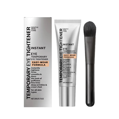 Temporary Tightener Eye Cream Reduces Dark Circles Eye Bags Puffiness Fine Lines Anti-Aging Hyaluronic Acid Firming Eye Cream