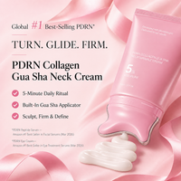 LUXFIRM Gua Sha - Neck & Face Lifter | PDRN Volufiline 5% Collagen Clinical Wrinkle Cream