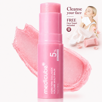 LUXLIFT PINK – PDRN Collagen Clinical Volume Balm Stick | Instant Plump & Glow
