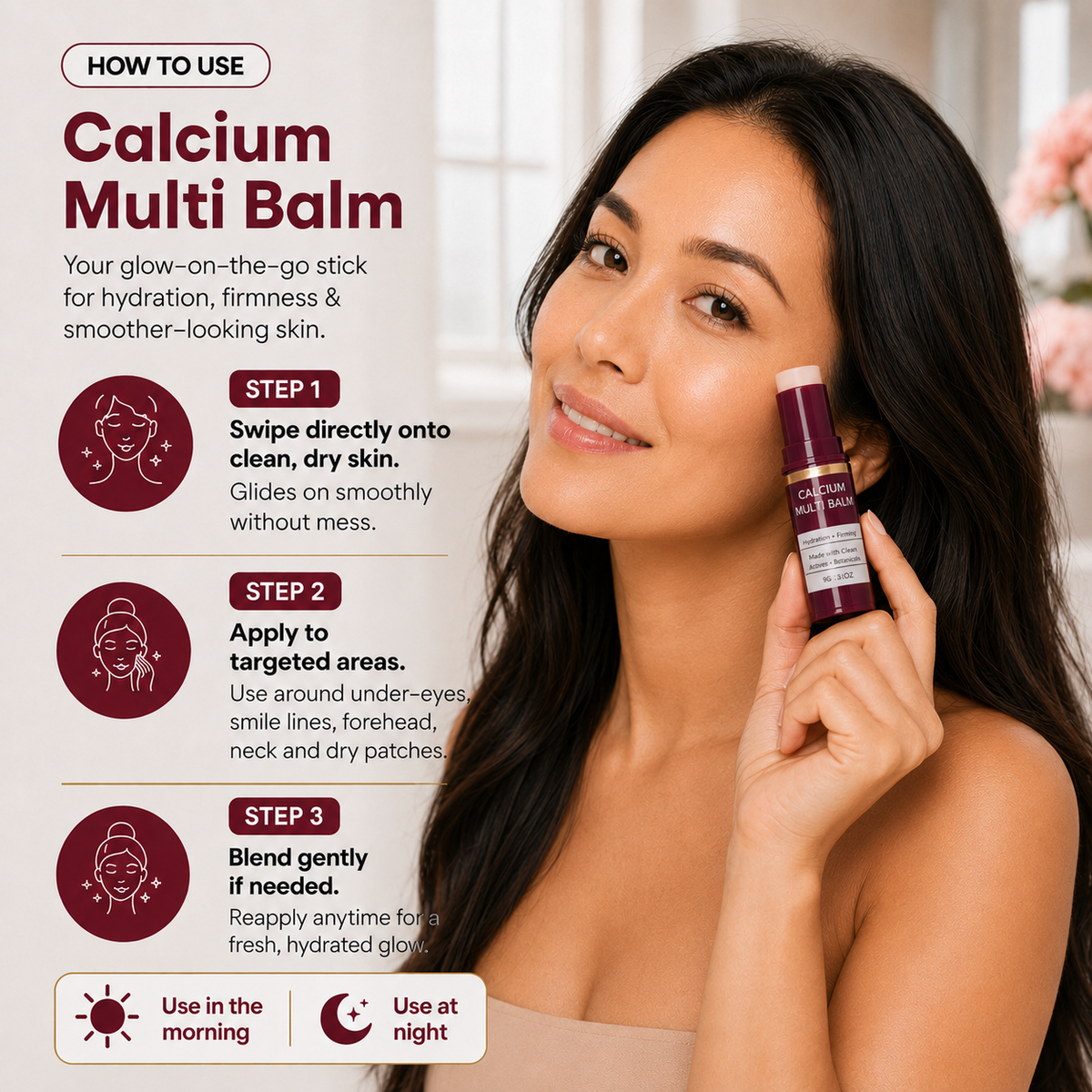 LUXLIFT - 'Filler In a Stick' Calcium Anti-Wrinkle Multi Balm 9G