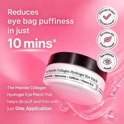 LUXSKIN Pink Collagen Under-Eye Revival Patches 60pcs