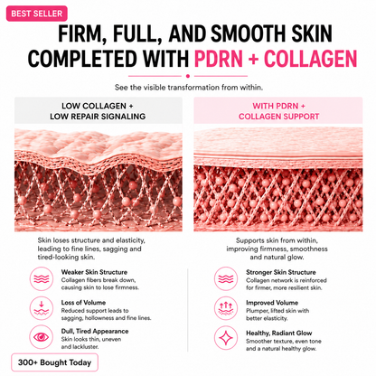 LUXLIFT PINK – PDRN Collagen Clinical Volume Balm Stick | Instant Plump & Glow