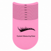 5/10PCS Eyelash Length Measuring Ruler Portable Eyebrow Soft Plastic Ruler Makeup Tool Eyelash Extension Growth Accessory