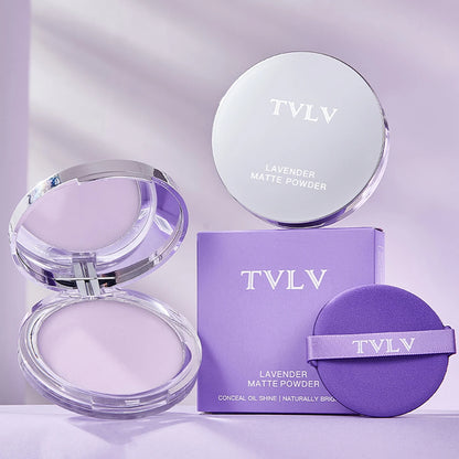 Waterproof Violet Setting Powder for Oily Skin