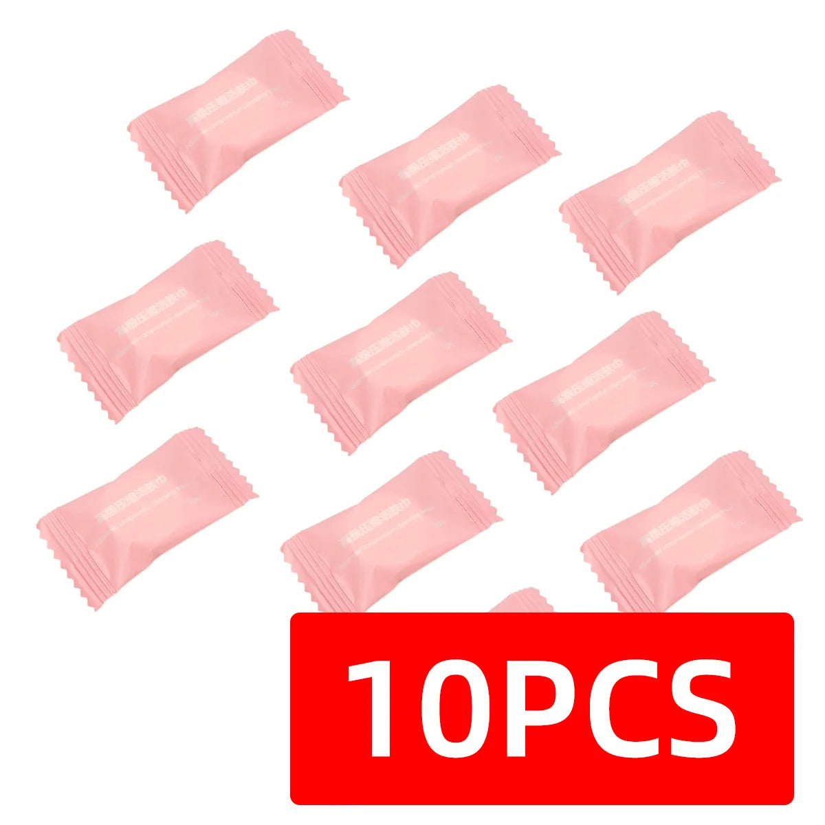 Compressed Towel Disposable Portable Face Towel Cotton Coin Tissue Suitable For Travel Camping Hiking Sports Beauty Salons