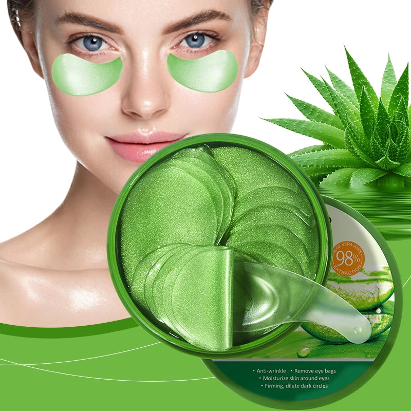 60pcs Aloe Collagen Undereye Patches