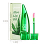 Aloe Vera Repair Lip Gloss - Changing Lip Balm, anti - Dryness, Long - Lasting Moisturizing, Transparent Liquid Lip Care Product