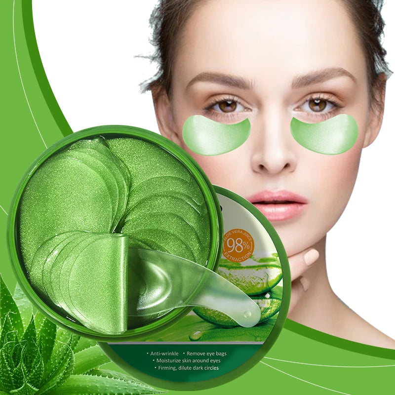 60pcs Aloe Collagen Undereye Patches