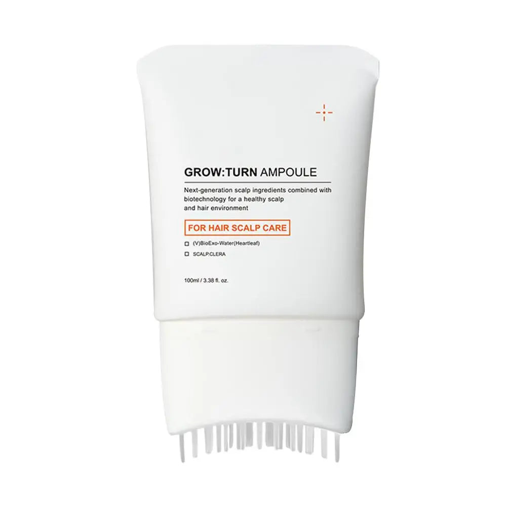 Grow Turn Brush Ampoule 100ml Sérum Capilar Antiqueda Promove o Crescimento do Cabelo Melhora Cabelos Ralos Cuidado Capilar Saudável Líquido - AliExpress 66