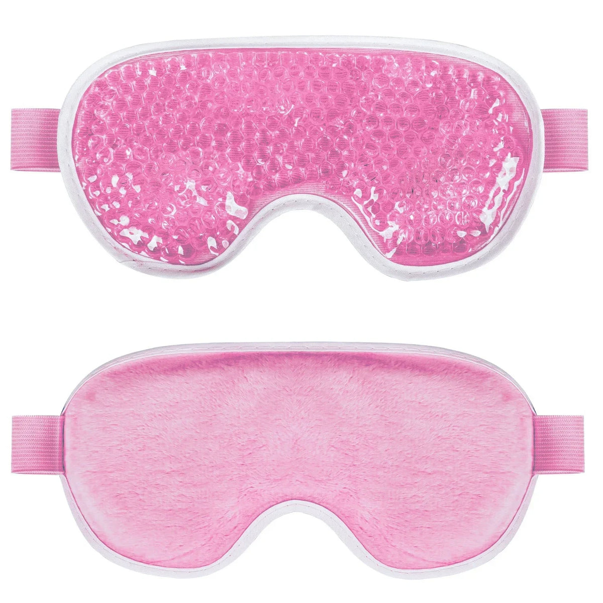 Eye Mask Cooling Eye Mask Hot & Cold Compress Gel Beads for Puffy Eyes Dark Circles Reduction