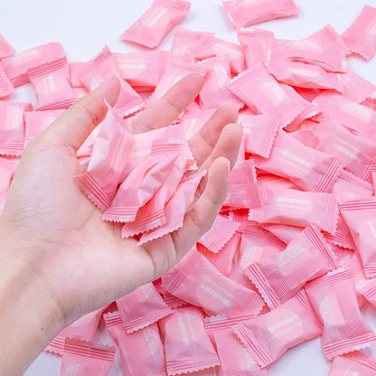 Compressed Towel Disposable Portable Face Towel Cotton Coin Tissue Suitable For Travel Camping Hiking Sports Beauty Salons