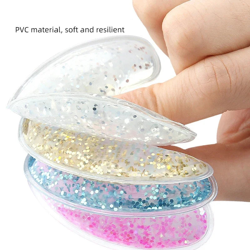 Cute Pink Gel Eyebag Patch Hot & Cold Relieves Puffiness & Reusable