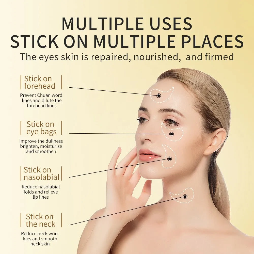 LUXGOLD™ Golden Nourish Under Eye Treatment Mask 60PCS