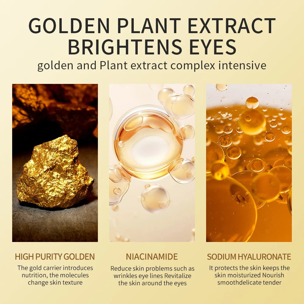 LUXGOLD™ Golden Nourish Under Eye Treatment Mask 60PCS