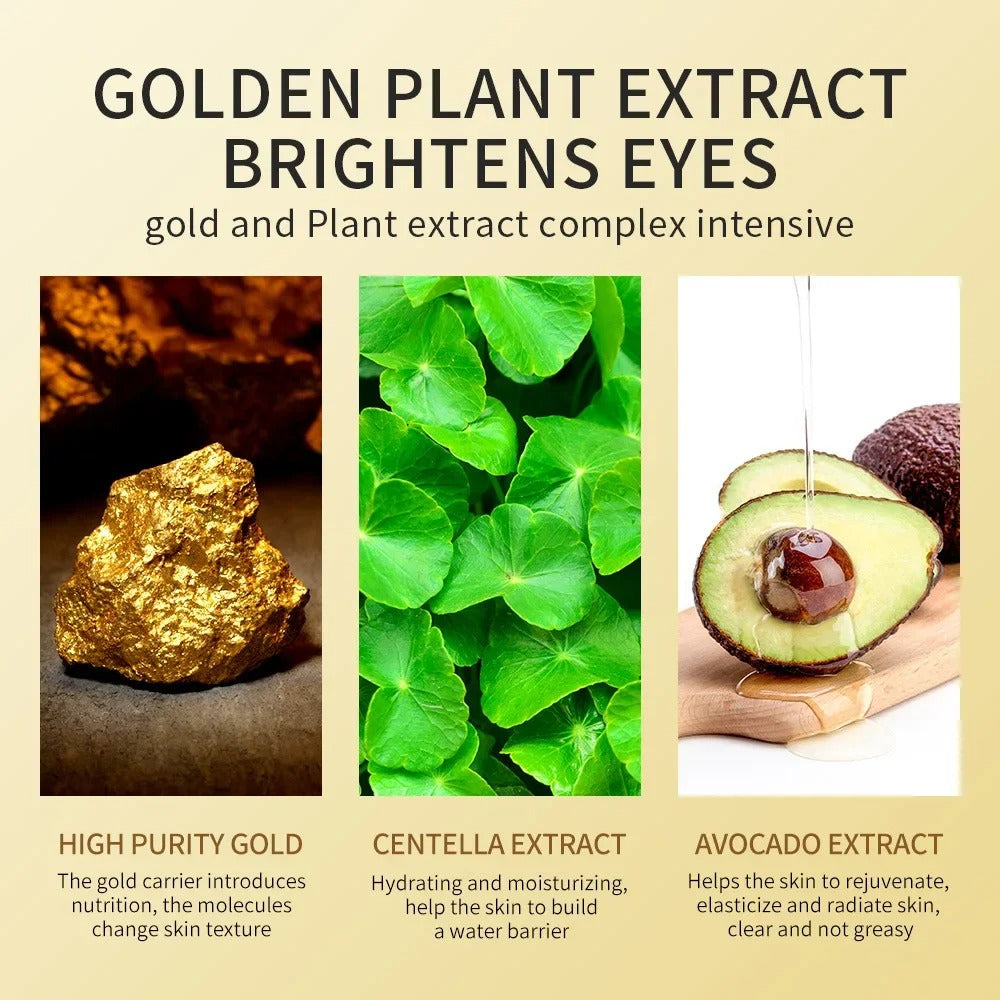 LUXGOLD Golden Nourish Under Eye Treatment Mask 60PCS